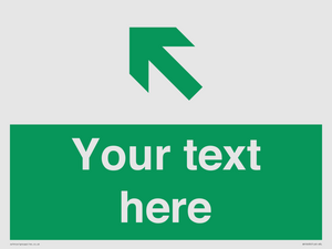 Custom Safe condition: Green Up left arrow